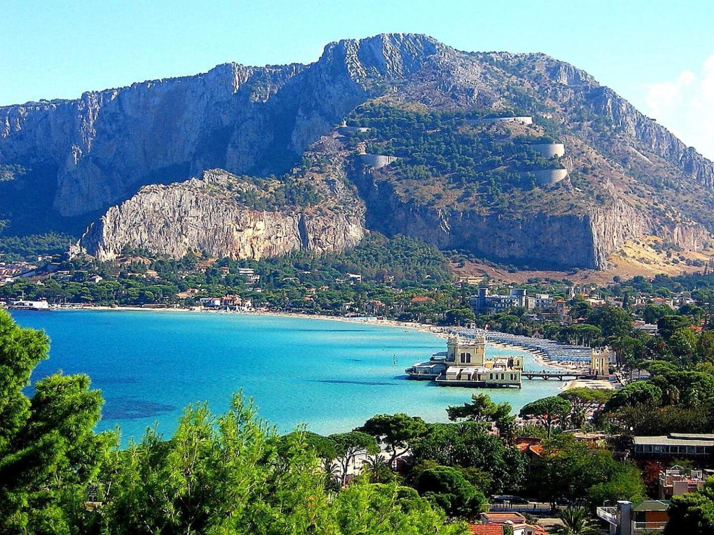 - Palermo - Sferracavallo Sul Mare Apartman Kültér fotó